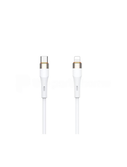 USB-C to Lightning Charge & Sync Cable 1.2M (Soft Silicon)(27W)