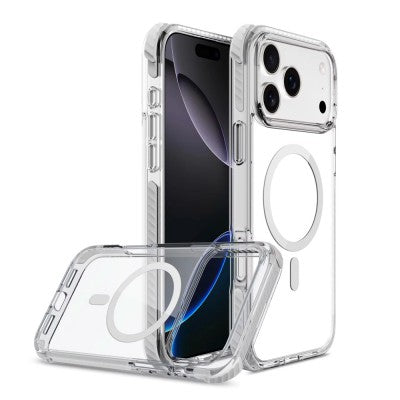 REDEFINE Echo Wave Ultimate Impact Case for iPhone 17 | 13ft Drop Protection Magnetic Clear Cover