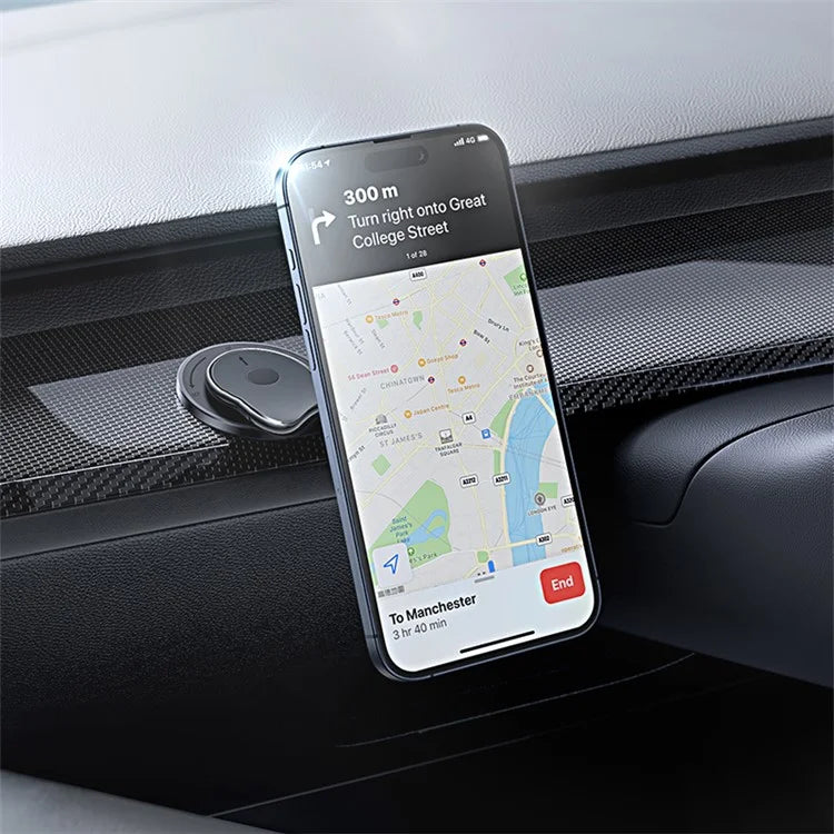 USAMS ZJ079 MagSafe Car Mount – 180° Rotatable Dashboard Phone Holder