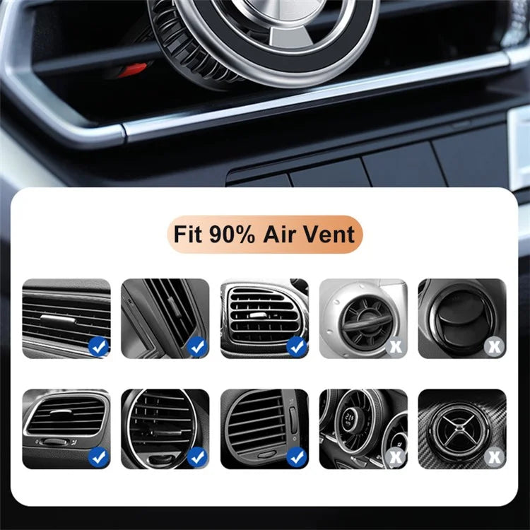 ENKAY ENK-CM105 MagSafe Car Phone Mount – 360° Rotating Air Vent Holder