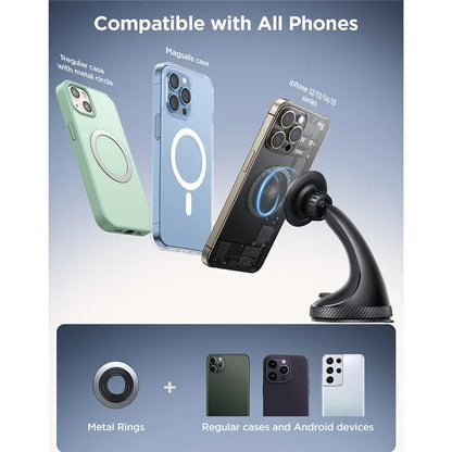 JOYROOM JR-ZS406 MagSafe Car Phone Holder – Suction Cup Mount