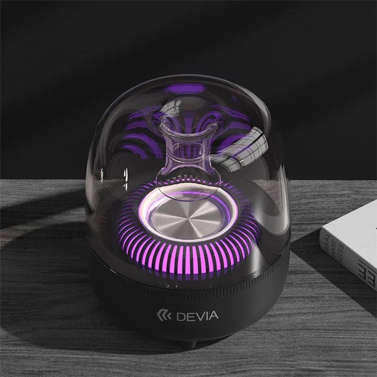 TASX Smart Series EM046 Crystal Bluetooth Speaker with RGB Light and HiFi Sound