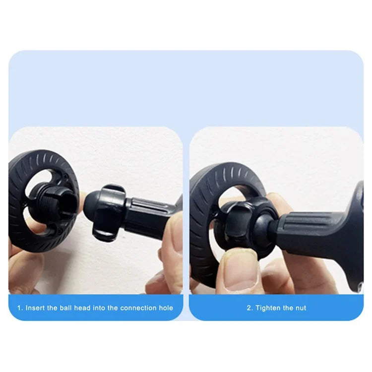 TASX O-shaped Base Car Phone Holder – N52 Magnet, MagSafe Air Vent Mount