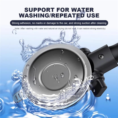 TASX X034 Gen. 9 Multi-Function Car Phone Mount – Suction Cup Clip