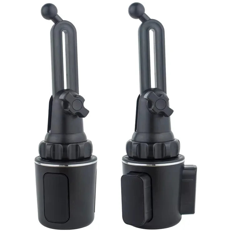 TASX Car Cup Holder Mount 360° Rotatable Magnetic Phone & Tablet Holder