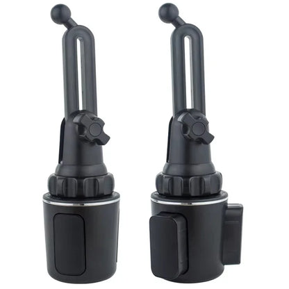 TASX Car Cup Holder Mount 360° Rotatable Magnetic Phone & Tablet Holder