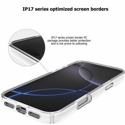 UTIA Ultimake Shockproof Case for iPhone 17  Military-Grade Clear Protection Cover