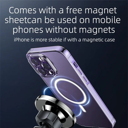 YESIDO C179 Suction Cup Car Mount – Strong MagSafe Zinc Alloy Phone Holder Bracket