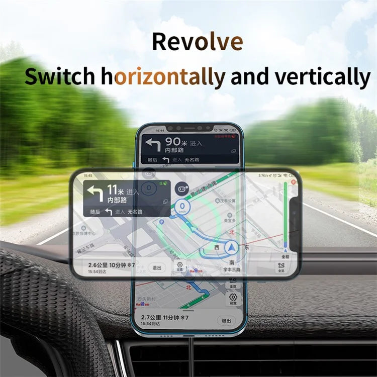 TASX 15W Fast Charging MagSafe Wireless Chargring Car Mount CF23