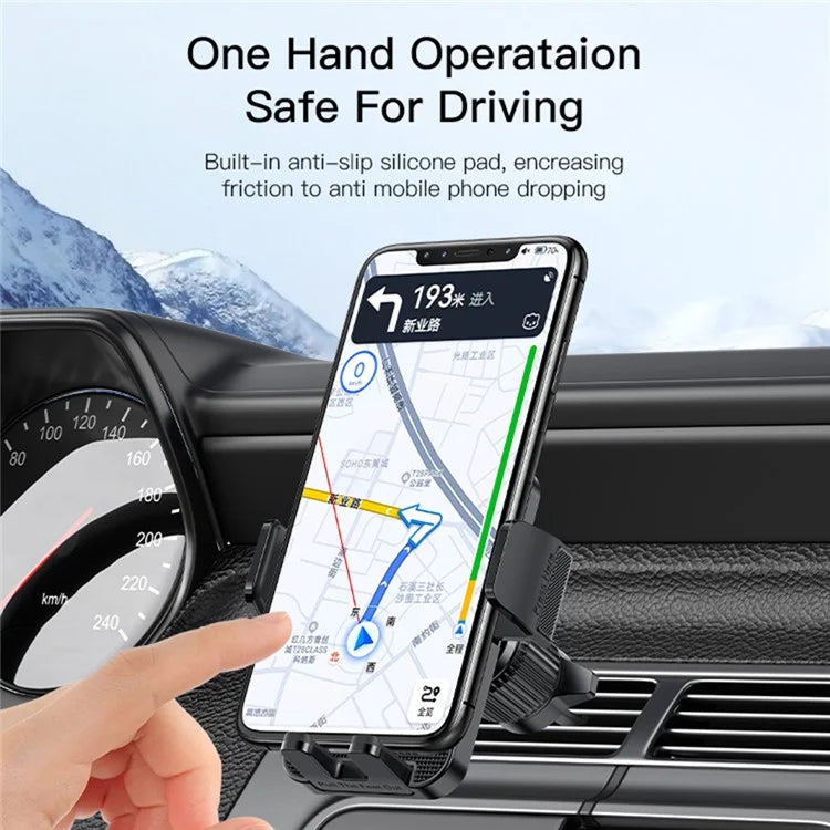 YESIDO C136 Universal Car Phone Holder – Air Vent Mount