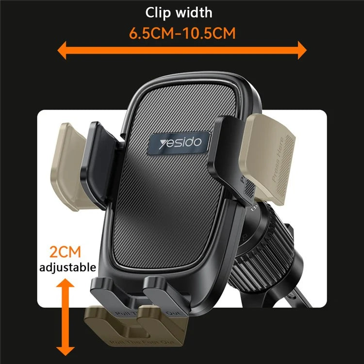 YESIDO C241 Car Phone Holder – Air Outlet Mount