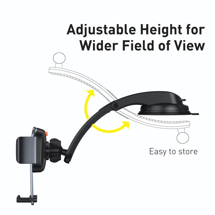 BASEUS Easy Control Clamp Car Phone Holder – Air Vent & Dashboard Mount