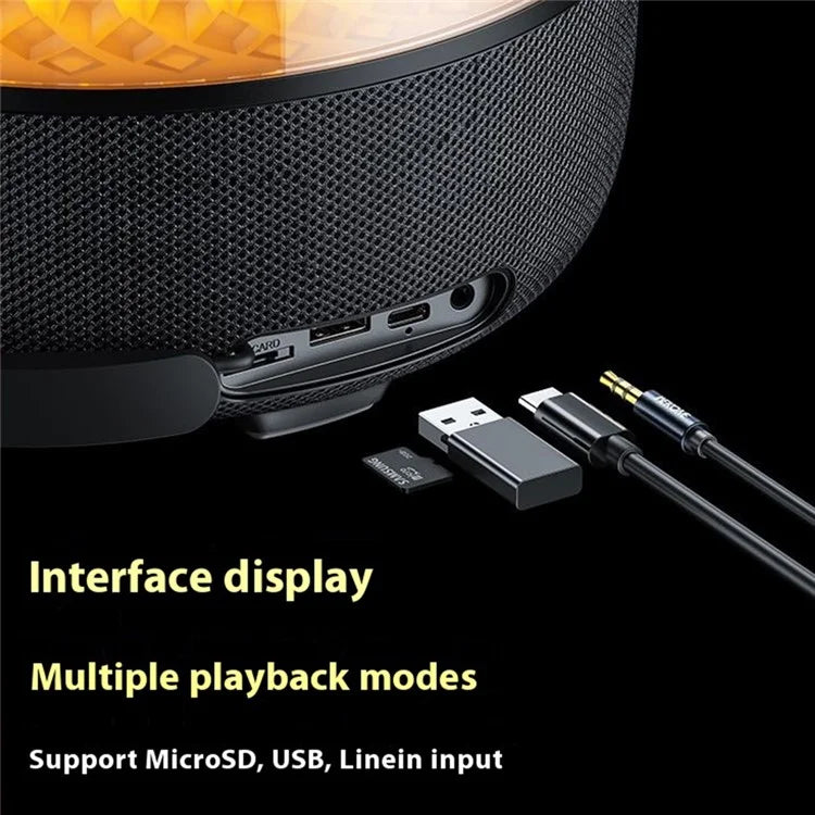 WEKOME Beluga D16 Desktop Bluetooth Speaker 40W Wireless Speaker with Dual Microphones