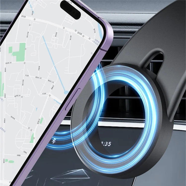 TASX D1 MagSafe Flexible Aluminum Car Phone Holder – Bendable Dashboard Mount