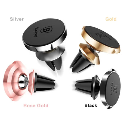 BASEUS Small Ears Magnetic Air Vent Phone Holder - 360° Rotation