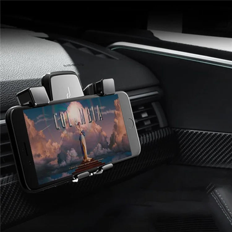 TASX M1 Universal Car Phone Holder – Air Outlet Gravity Mount with Rotatable Metal Bracket
