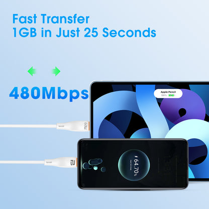 USB-C to USB-C Charge & Sync Cable 1.2M(60W)