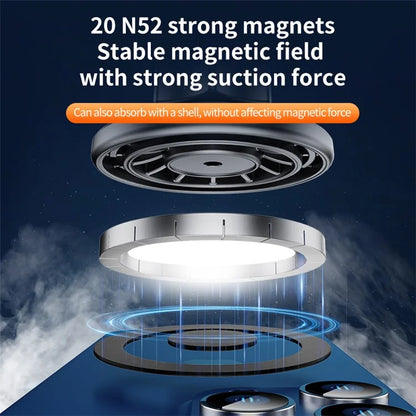 TASX ZY-YC19 MagSafe Car Phone Holder – Air Vent Hook & Adhesive Base