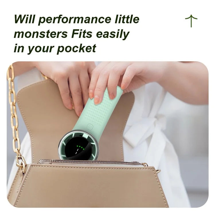 TASX A8 Portable USB Rechargeable Handheld Fan with 5 Speeds