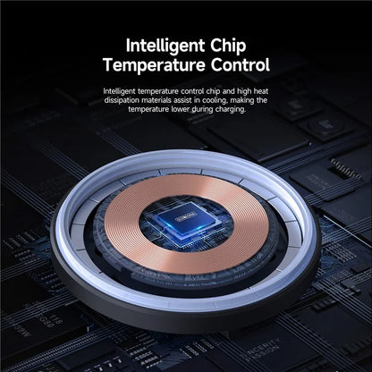 DUZZONA V5 Pro 15W Car Magnetic Wireless Charging Phone Holder (Qi2 Certified)