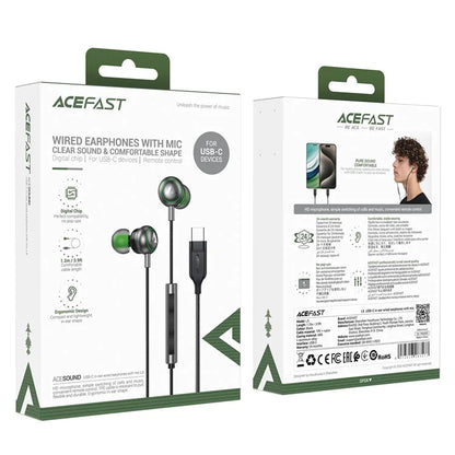 ACEFAST L5 USB-C Wired In-Ear Earphones with Mic & Clear Sound