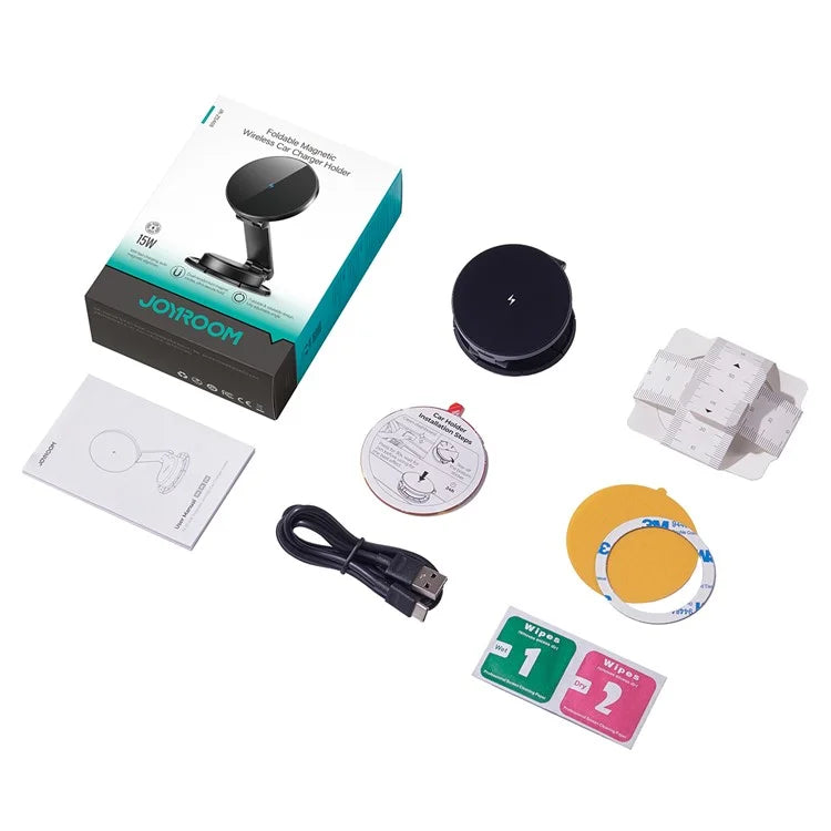JOYROOM 15W MagSafe Phone Wireless Charging Car Mount JR-ZS408