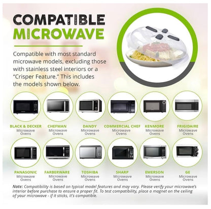 XTRA HoverCover Magnetic Microwave Splatter Cover