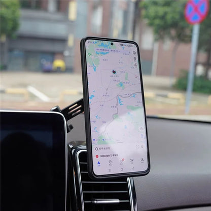 TASX Adhesive Base Car Dashboard Mount – MagSafe-Compatible Phone Holder