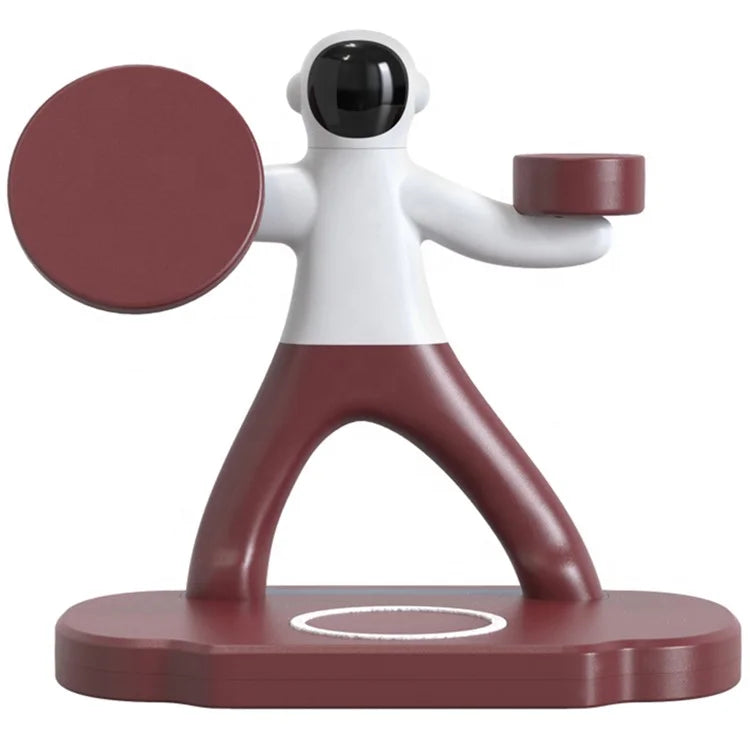 TASX TH03 SpaceMan 3-in-1 Desktop 15W Charging Station