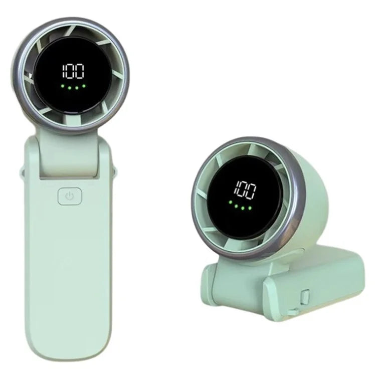 TASX A9 Foldable USB Rechargeable Mini Fan with 100-Speed Adjustment