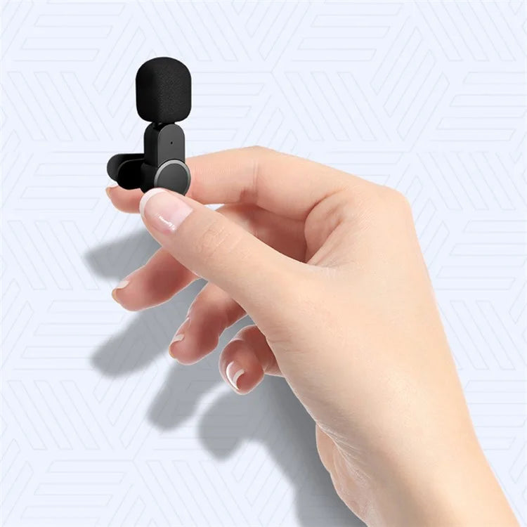 TASX 2Pcs Wireless Lavalier Microphone – Type-C Clip-On Mic