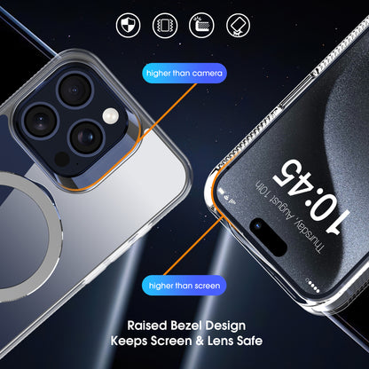 Case It IPhone 16 Pro Max MagFold Series Magnetic Kickstand Case (Transparent)