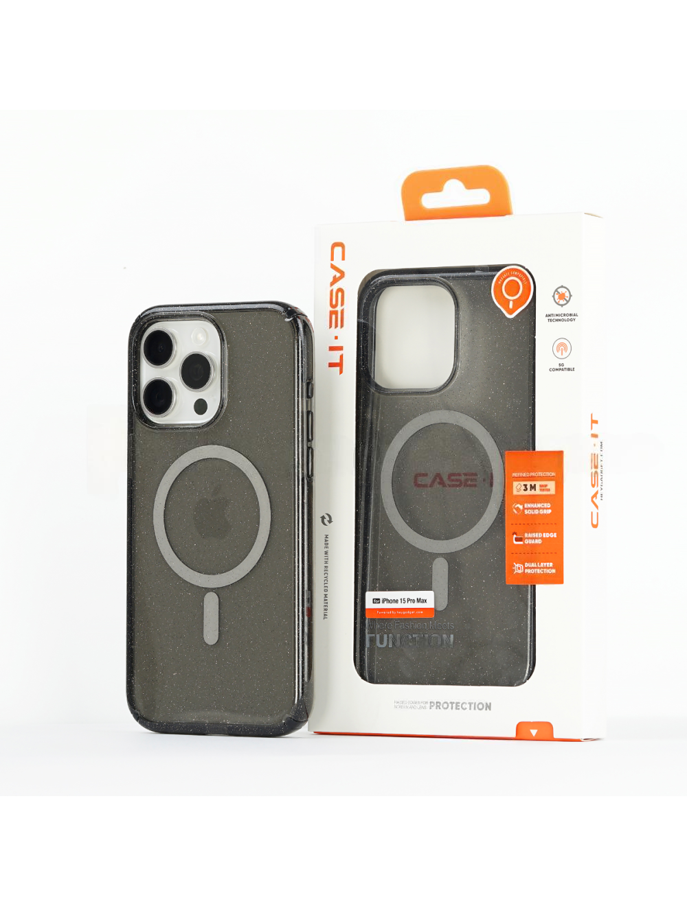 Case It IPhone 11 Fortify Series Glitter Shockproof Crystal Case MS