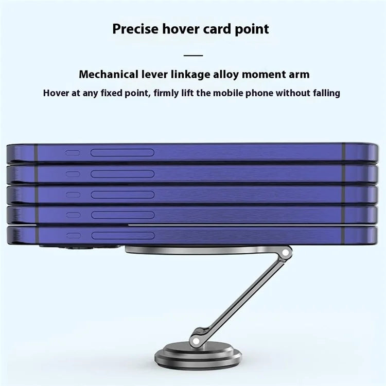 TASX MG07 Car Adhesive Mount – MagSafe Phone Holder, Foldable Bracket