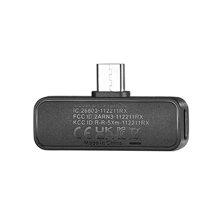 BOYA BY-V20 2.4GHz Wireless Lavalier Microphones – USB-C, Dual Transmitters