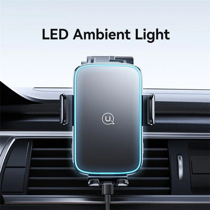 TASX CD229 Wireless Car Charger Phone Mount Dashboard / Windshield with Suction Cup