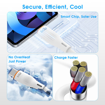 USB-C to USB-C Charge & Sync Cable 1.2M(60W)