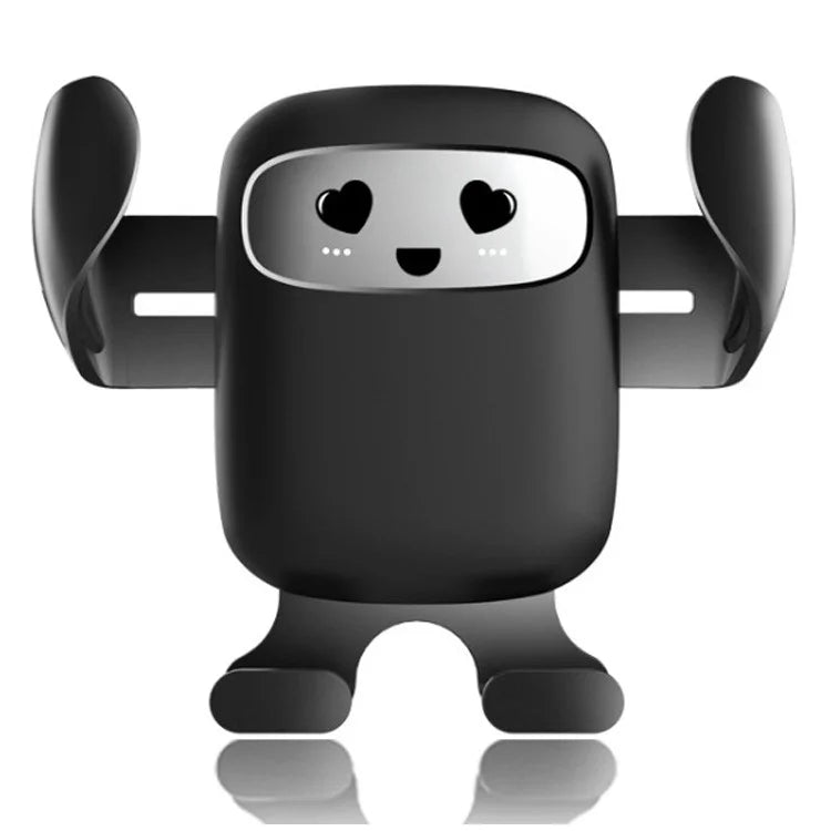 TASX F2 Cartoon Design Car Phone Holder – Rotatable Gravity Air Outlet Mount