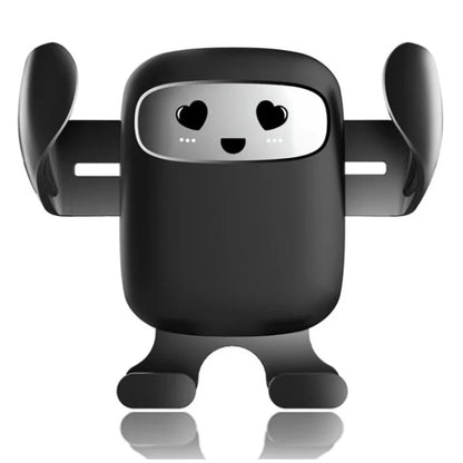 TASX F2 Cartoon Design Car Phone Holder – Rotatable Gravity Air Outlet Mount