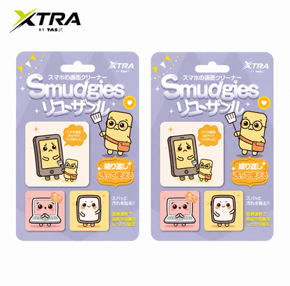 XTRA SnapClean – Reusable Stick-On Phone Screen Cleaner