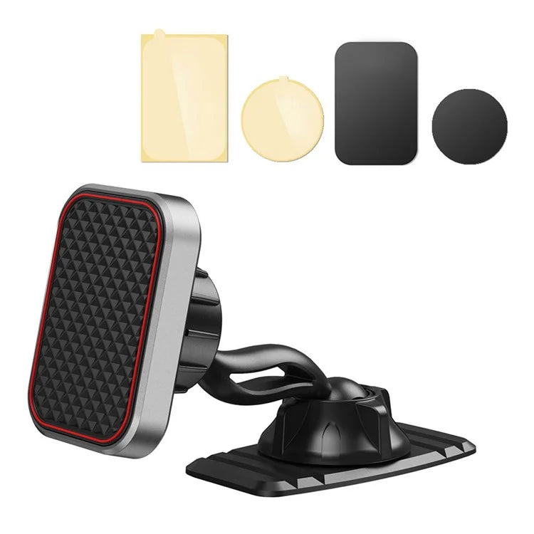 TASX C1 Magnetic Car Phone Holder - 360° Universal Dashboard Mount