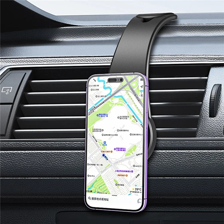 TASX D1 MagSafe Flexible Aluminum Car Phone Holder – Bendable Dashboard Mount