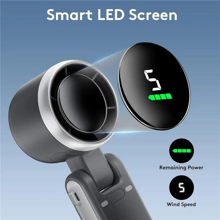 TASX N607 Portable Rechargeable 5 Wind Speeds Cooling Fan