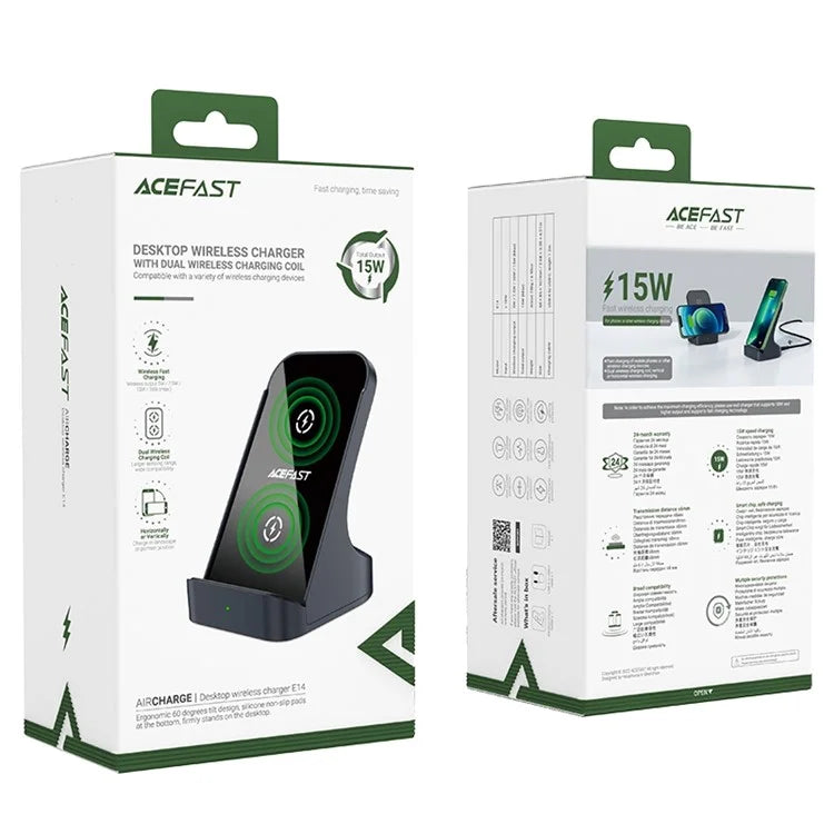 ACEFAST E14 Desktop 15W Wireless Charger