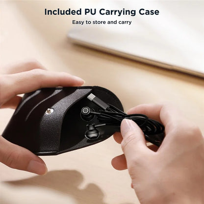 JOYROOM JR-EC07 Metal Half In-Ear Earphones – Type-C Wired