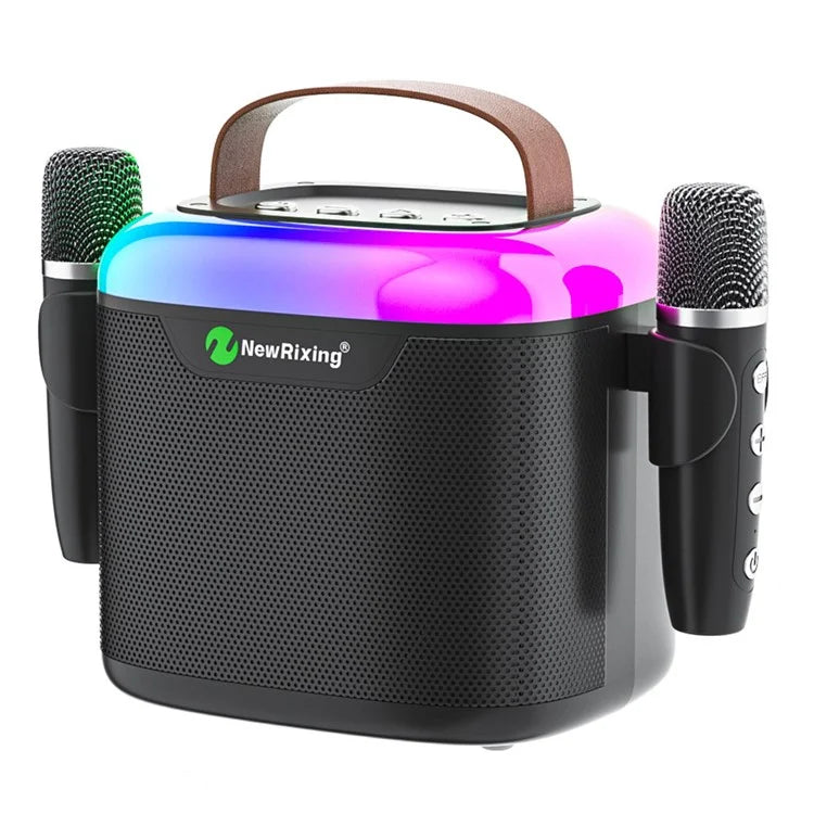 TASX NR8805 Wireless Bluetooth Speaker with Dual TWS Handheld Noise Reduction Microphone