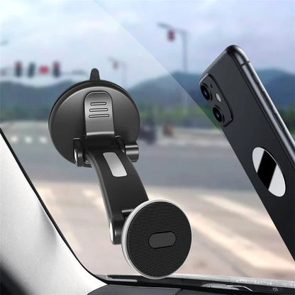 TASX CT18 Strong Magnetic Car Phone Holder - Long Arm Dashboard & Windshield Mount