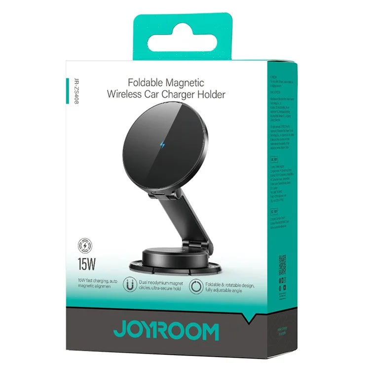 JOYROOM 15W MagSafe Phone Wireless Charging Car Mount JR-ZS408