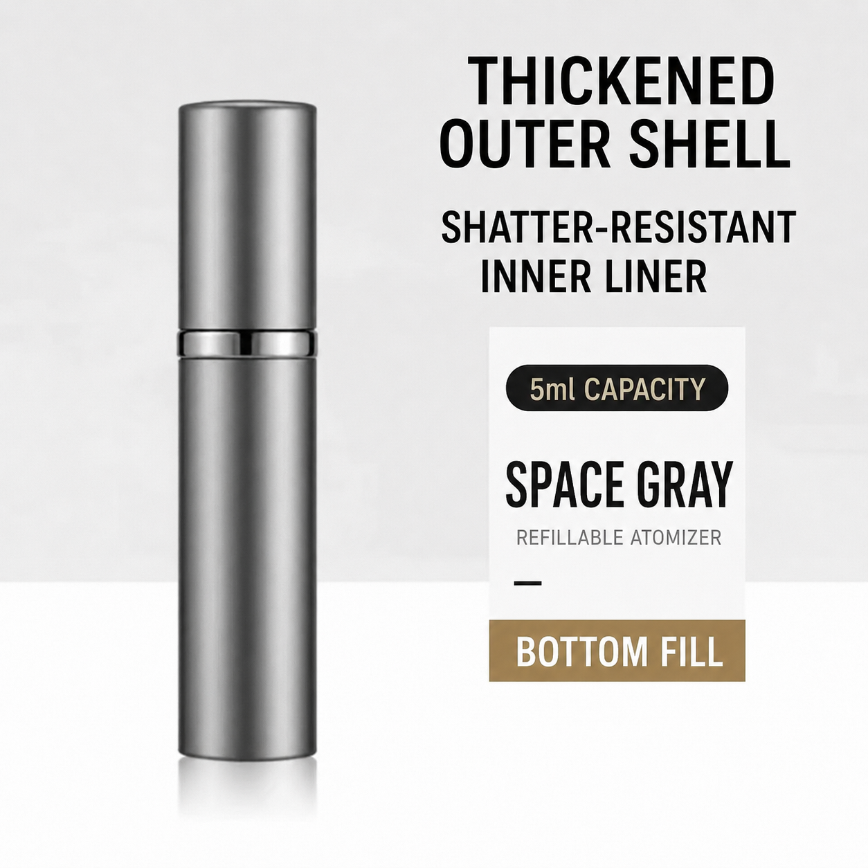 XTRA ScentSnap – Refillable Travel Perfume Atomiser