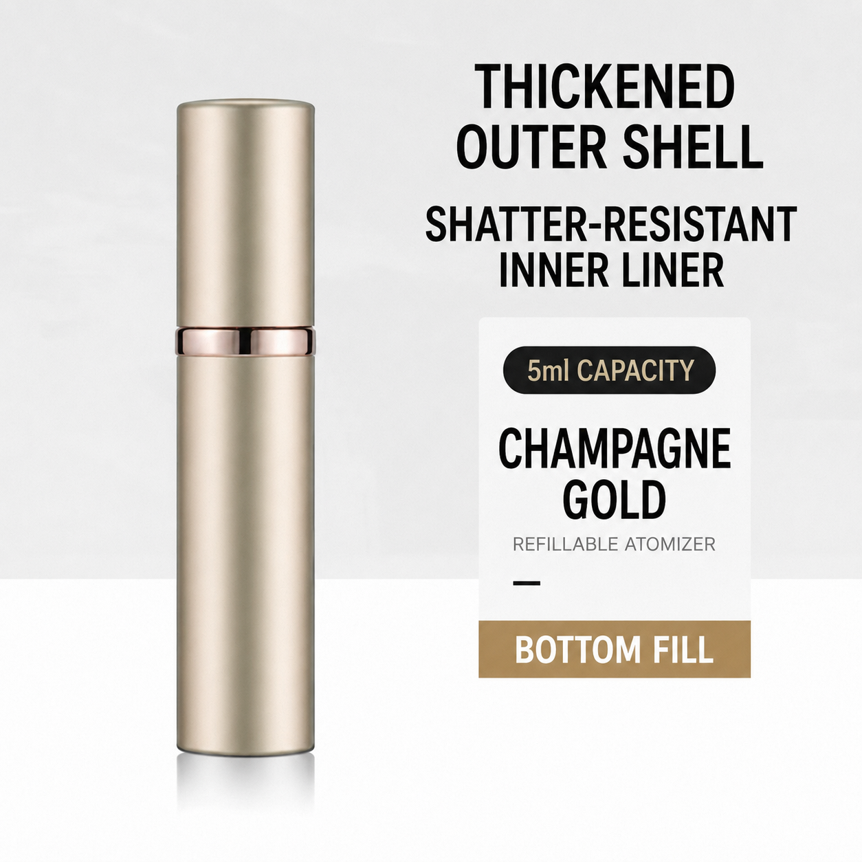 XTRA ScentSnap – Refillable Travel Perfume Atomiser
